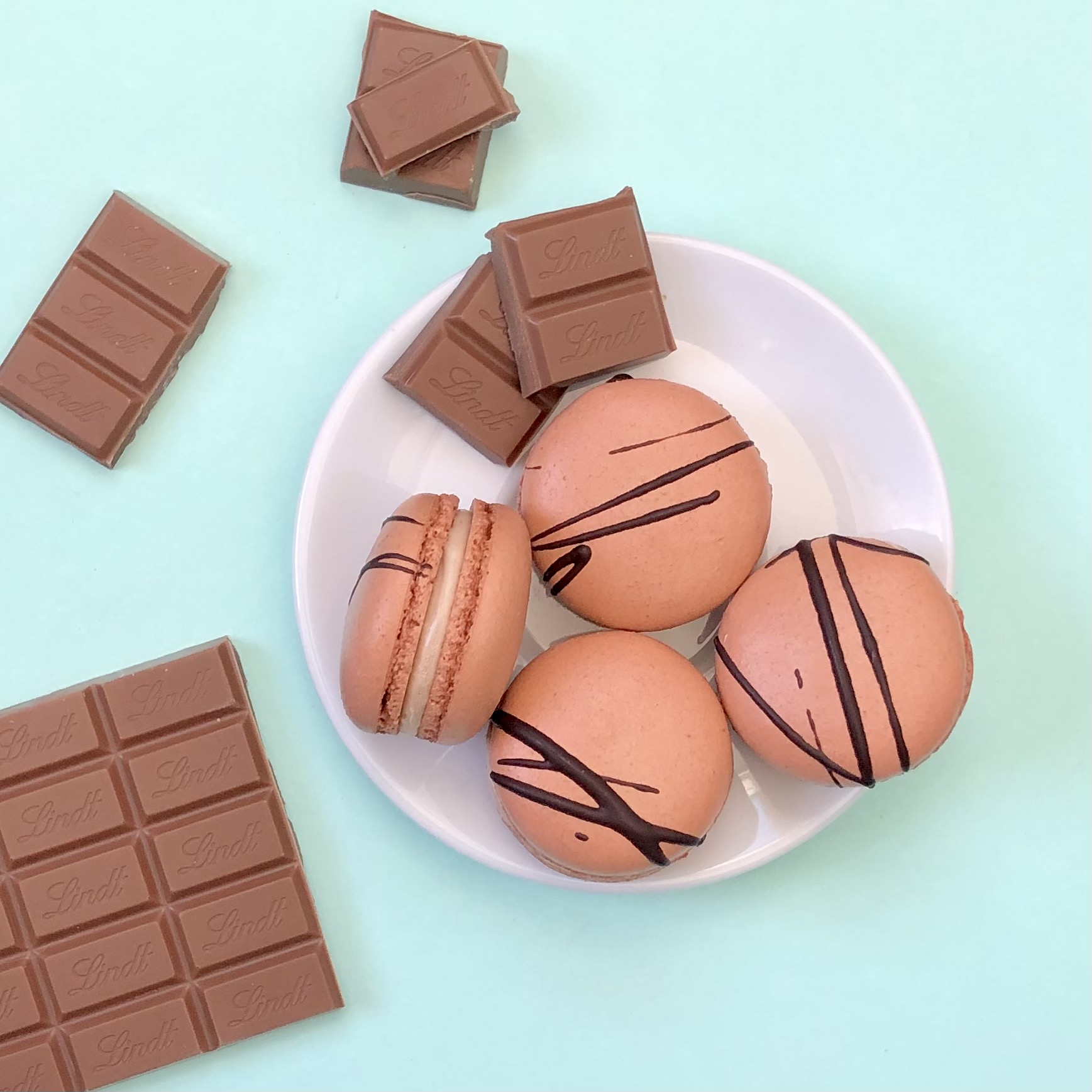 Chocolate Macaron Chocolate Macaron
