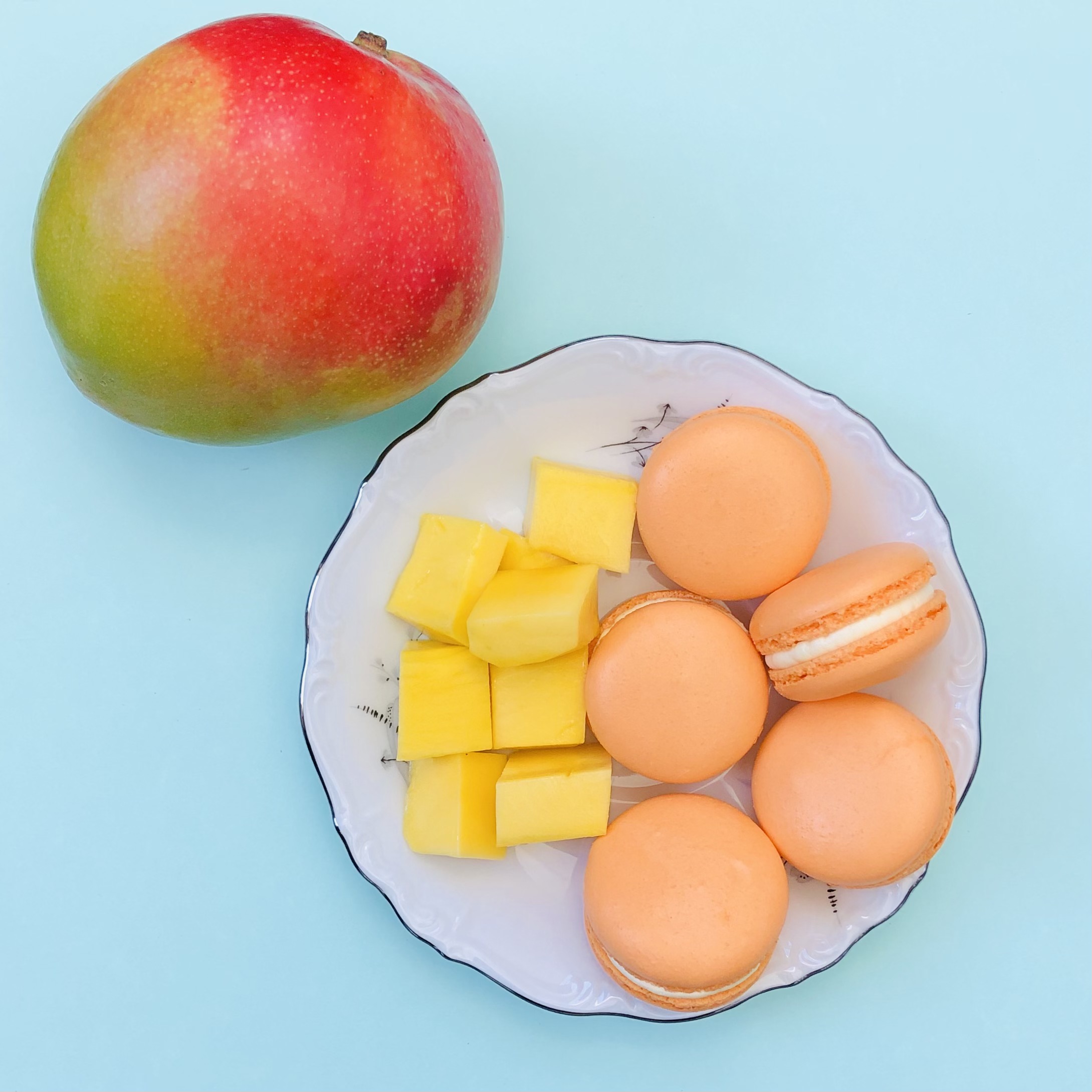 Mango Passiofruit Macaron Mango Passiofruit Macaron